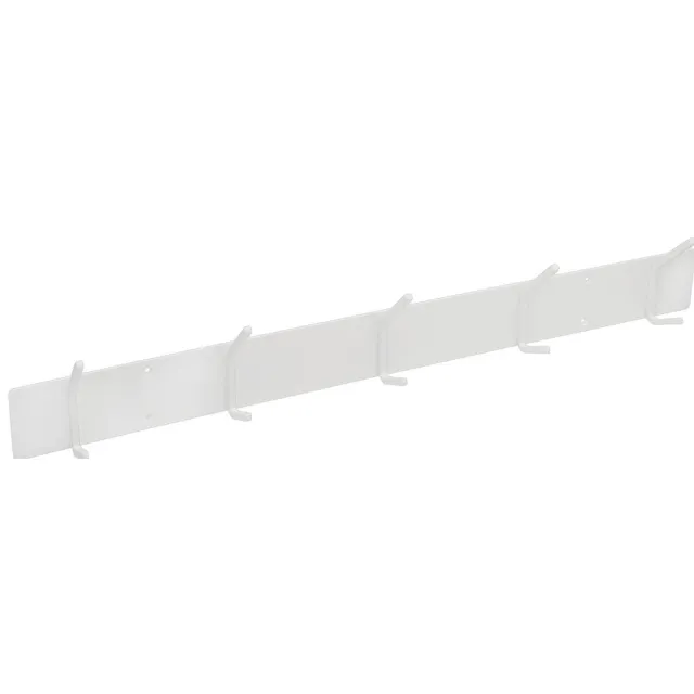 Gorillz Mystiek Five - Wandkapstok - 10 kapstok haken - Wit