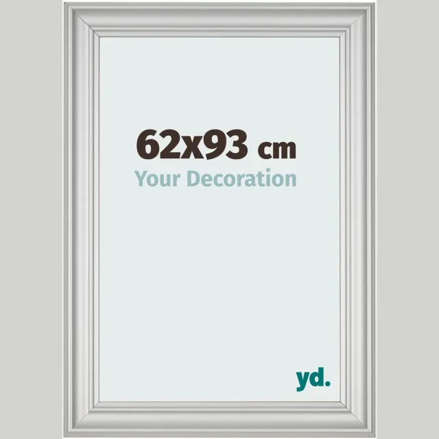yd. Your Decoration - Fotolijst 62x93 cm - MDF - Zilver Mat - Lazio