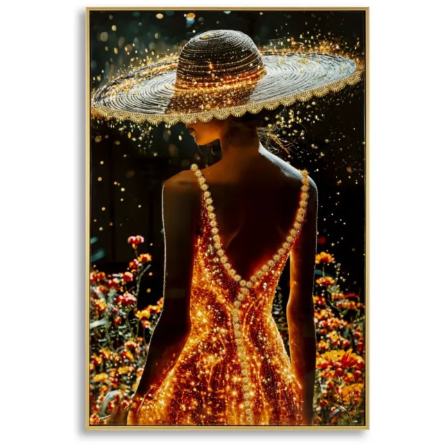 Mauro Ferretti Schilderij On Canvas Illumy Laquared With Frame -b 62×3,5×92 cm multicolor