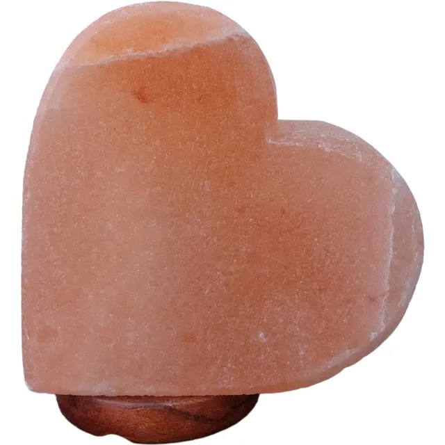 Selnature Himalaya zoutlamp "HART" ca. 2,3 kilo -Selnature- oranje !! gratis verzending !! (inclusief kabel en lampje)