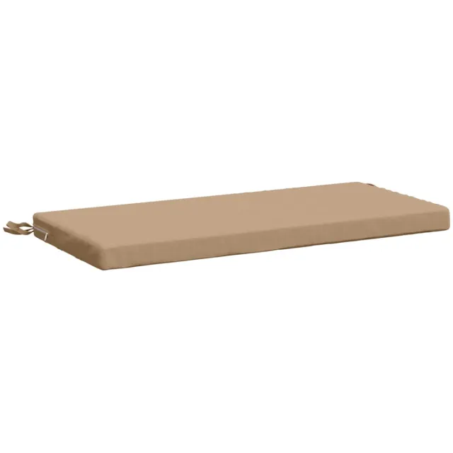 vidaXL Bankkussen - SOEST - 100% - Polyester - Zand - 80 - x - 40 - x - 5 - cm