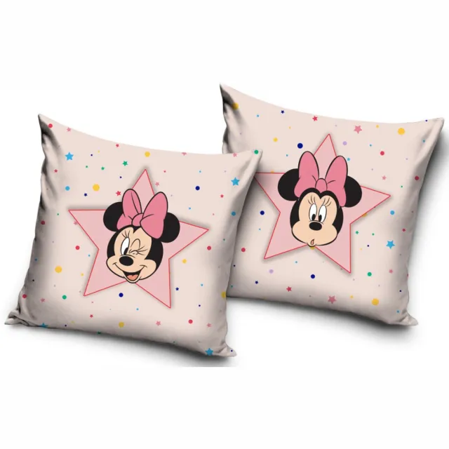 Disney Minnie Mouse Minnie Mouse sierkussen Stars 40 x 40 cm Pink