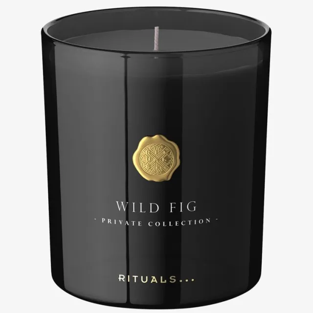 Rituals Wild Fig - Kaars 360 gram - Candle 360 gram Zwart