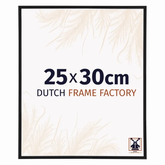 Dutch Frame Factory Fotolijst 25x30 cm - Kunststof - Zwart Mat - Angers