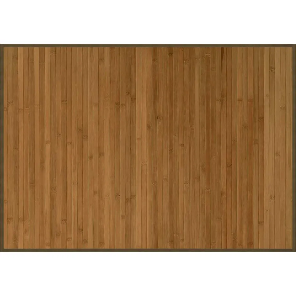 vidaXL Vloerkleed rechthoekig 70x100 cm bamboe bruin