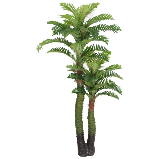 Decovego Kunstmatig Valse Royal Palm Plant Boom 140cm Decoratie Binnenin DECOVEGO