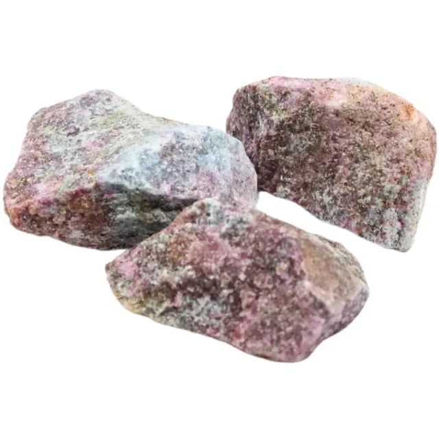 Ruben Robijn Robijn fluoriserende ruwe brokjes, 100 gram (3-5 cm) Roze - paars