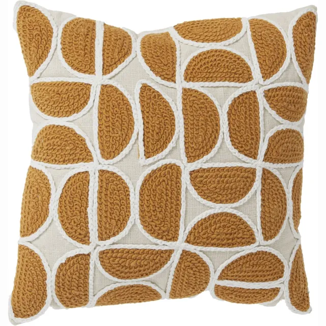 Light & Living Kussen CASCO - 45x45cm - Geel
