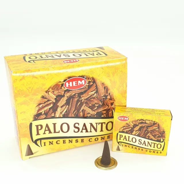 HEM wierook kegeltjes Palo Santo bruin