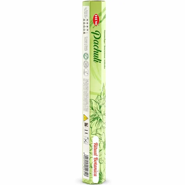 BERK HEM Hexagonale Wierook – Smudge – Patchouli Zwart