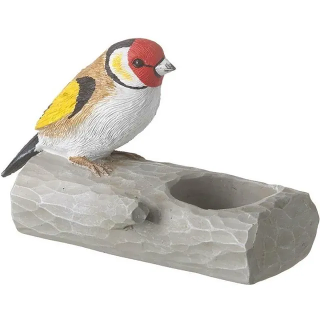parlane Theelichthouder Vogel - Putter - 14 x 7 x 10 cm multi
