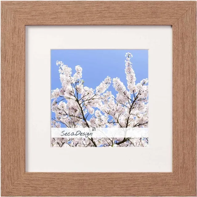 SecaDesign Forest Fotolijst - Fotomaat 30x30 / 20x20 cm - Lichtbruin