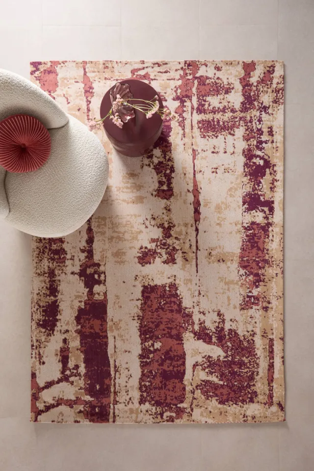 NOUS Living Renato vloerkleed roze beige, foto 2