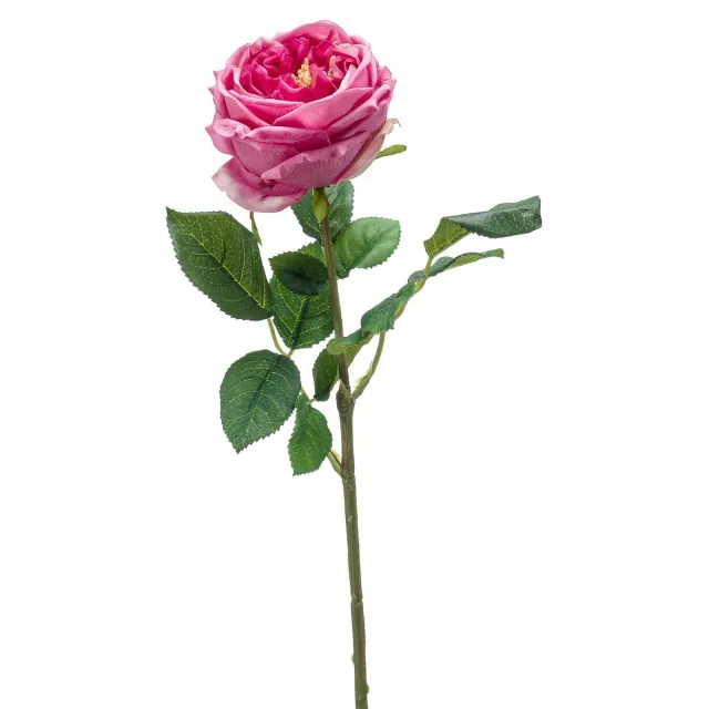 Emerald Kunstbloem Roos Jenny RT 60cm oudroze - Kunstplant voor binnen