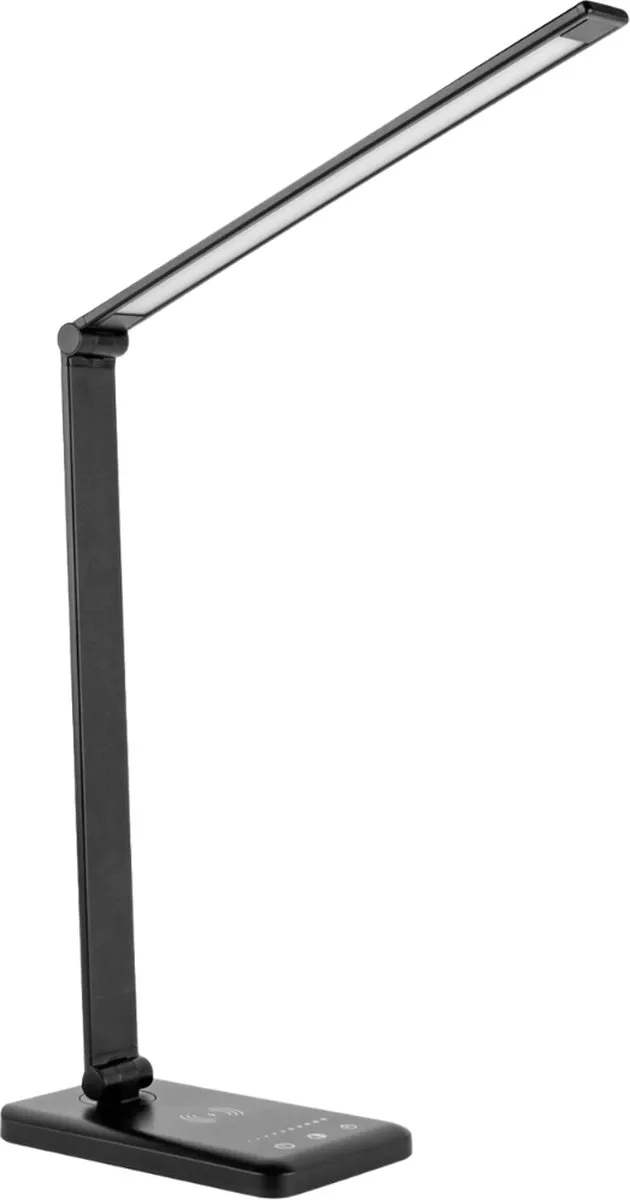 Forever Speed Daglicht Bureaulamp – Daglicht Lamp – Werklamp – 5 Kleuren Temperaturen – Dimmer – Touchscreen – Zwart