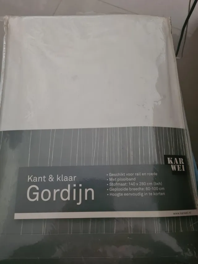 Karwei Kant & klaar Gordijn 1037 zonnengeel karwei