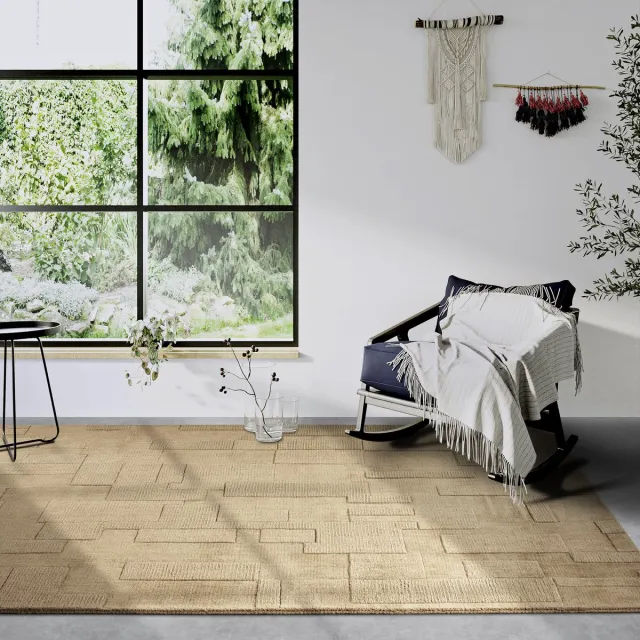 Villeroy & Boch Laagpolig vloerkleed Wol - Wilhelmine - Grijs 80x250 cm
