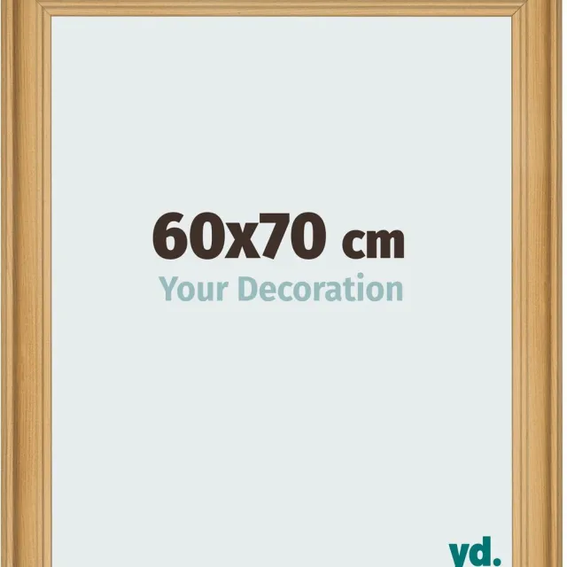 yd. Your Decoration - Fotolijst 60x70 cm - MDF - Dennen Houtnerf - Lazio