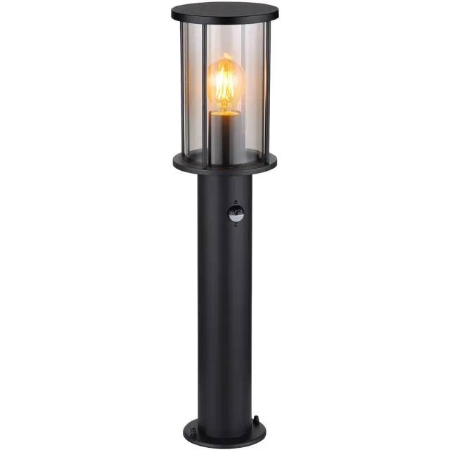 Globo vloerlamp - Gracey - zwart - metaal - Ø 14cm - E27 - 31362S