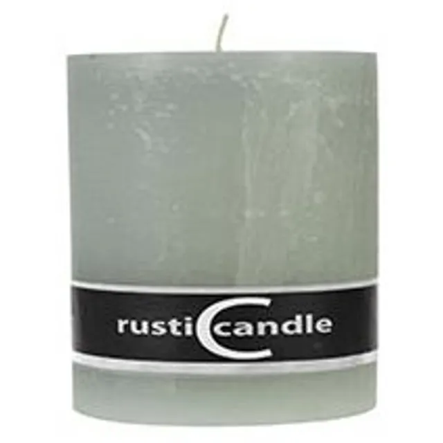 Cosy&Trendy Rustic Cylinderkaars - Ø 70 mm - 80 mm- Steengrijs