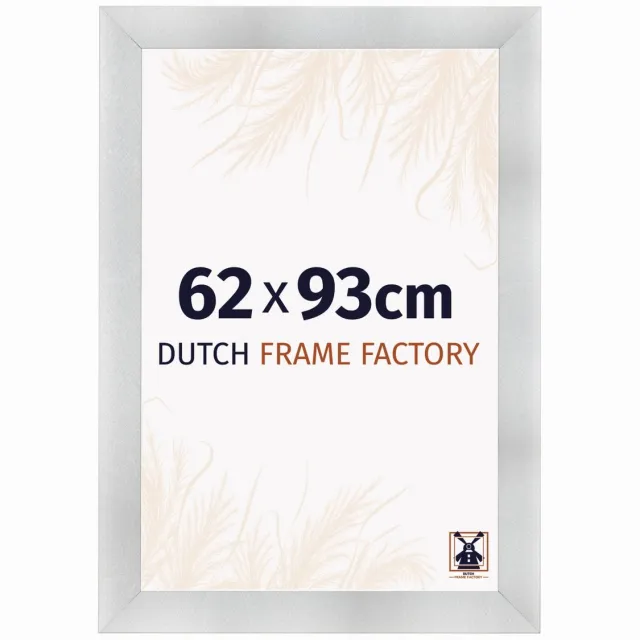 Dutch Frame Factory Fotolijst 62x93 cm - MDF - Aluminium Geborsteld - Praag