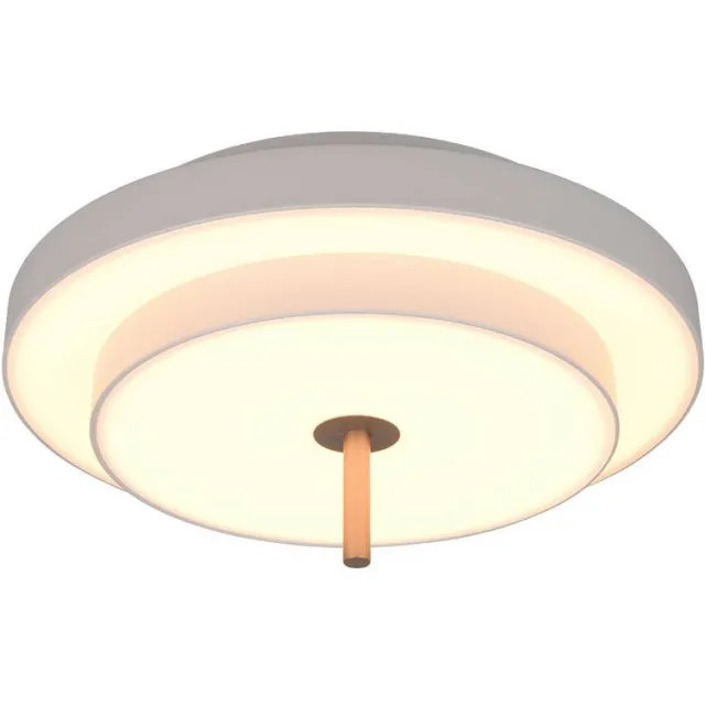 Trio KEATON - Plafondlamp - Grijs warm - incl. 1x SMD 34,5 W