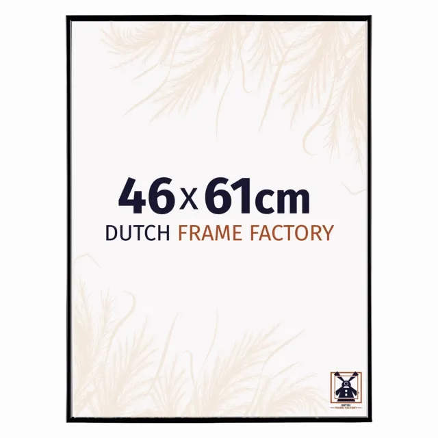 Dutch Frame Factory Fotolijst 46x61 cm - Kunststof - Zwart Hoogglans - Easy