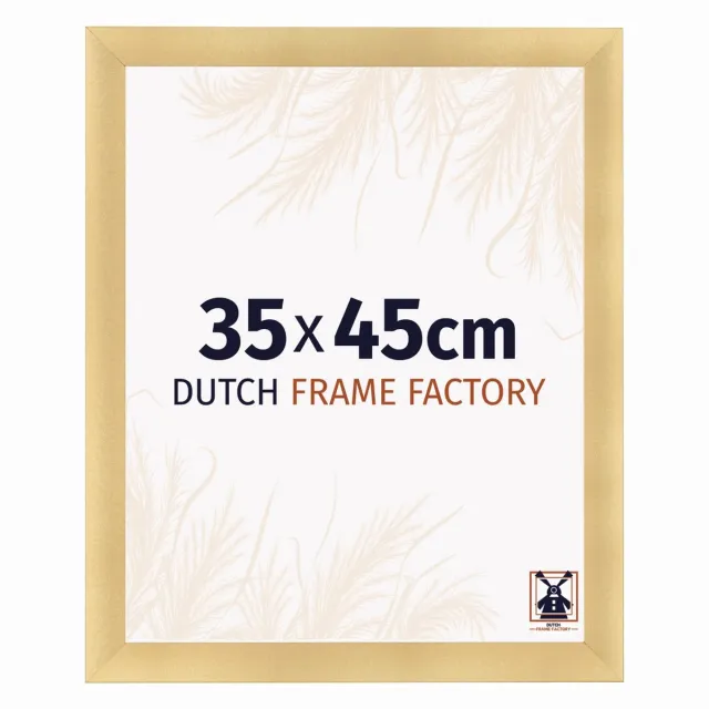 Dutch Frame Factory Fotolijst 35x45 cm - MDF - Goud Mat - Praag