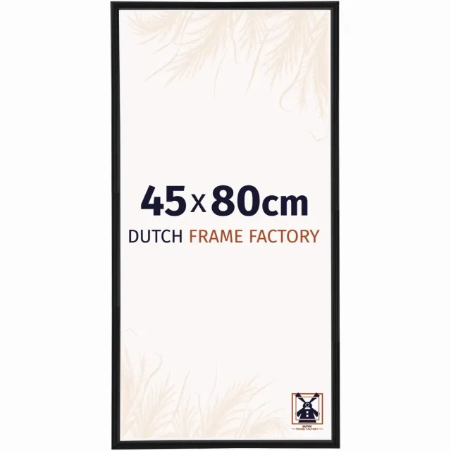 Dutch Frame Factory Fotolijst 45x80 cm - Kunststof - Zwart Mat - Angers