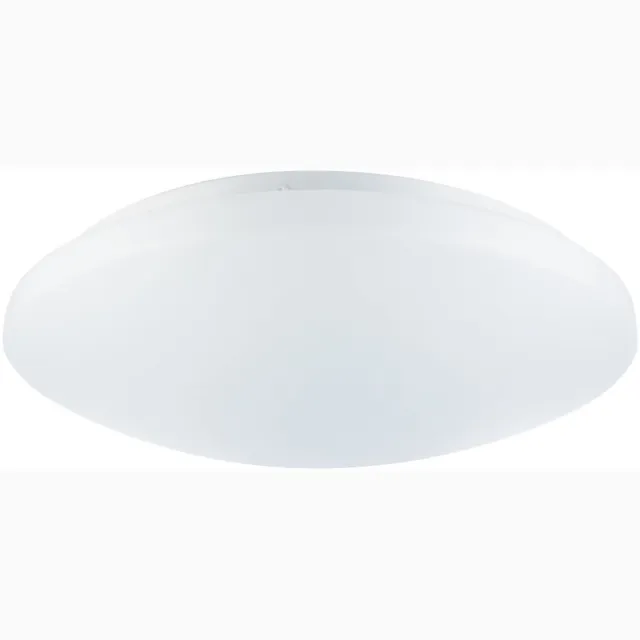 Integral LED Plafondlamp Ø33.8cm 16W 1600lm Instelbare Lichtkleur IP44 | Geen fitting | Warm Wit-Koel Wit-Daglicht | 16 watt | 25.000 Branduren Mat wit