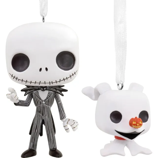 Hallmark Kerstornament - Jack Skellington & Zero - Tim Burton's The Nightmare Before Christmas multi