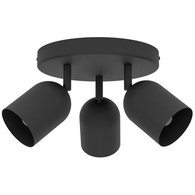 EGLO Tilston Spot - E14 - 58 cm - Zwart - Kantelbaar Zwart;