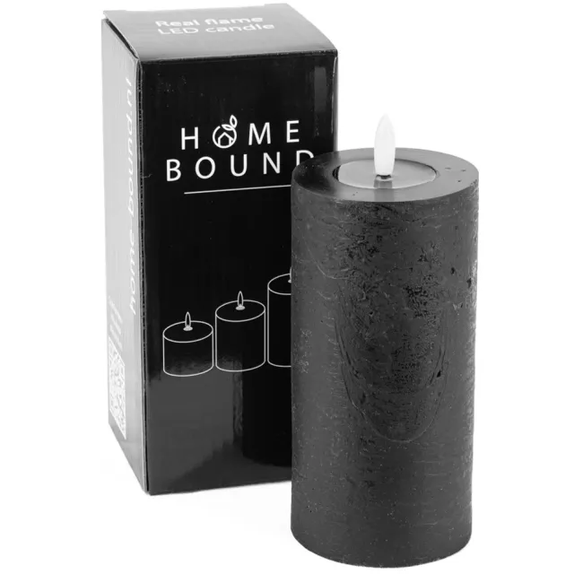Homebound LED stompkaars 15cm spiegeleffect zwart