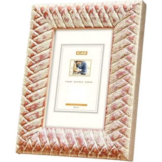 Icar Houten Fotolijst Snake Roest Bruin 10x15 cm