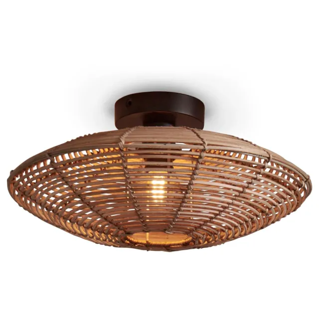 Good&Mojo Tanami plafonniere rotan naturel