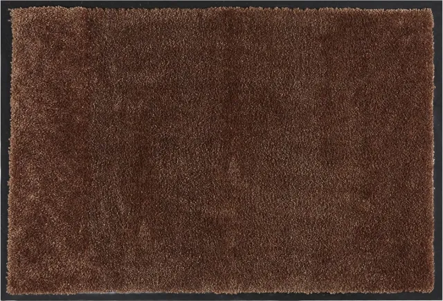 MD-Entree MD Entree - Deurmat - Schoonloopmat - Soft&Clean - 40 x 60 cm - Amber - Vloerkleed - Met antislip - Machine wasbaar - Vocht absorberend - Hoge dichtheid 600gr/m2 Taupe