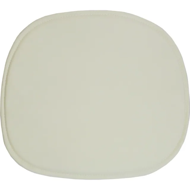 CD Furniture Seatdot Zitkussen voor Eames Kuipstoel – PU Kunstleer – Antislip – Offwhite – Stoelkussen Eames Chair