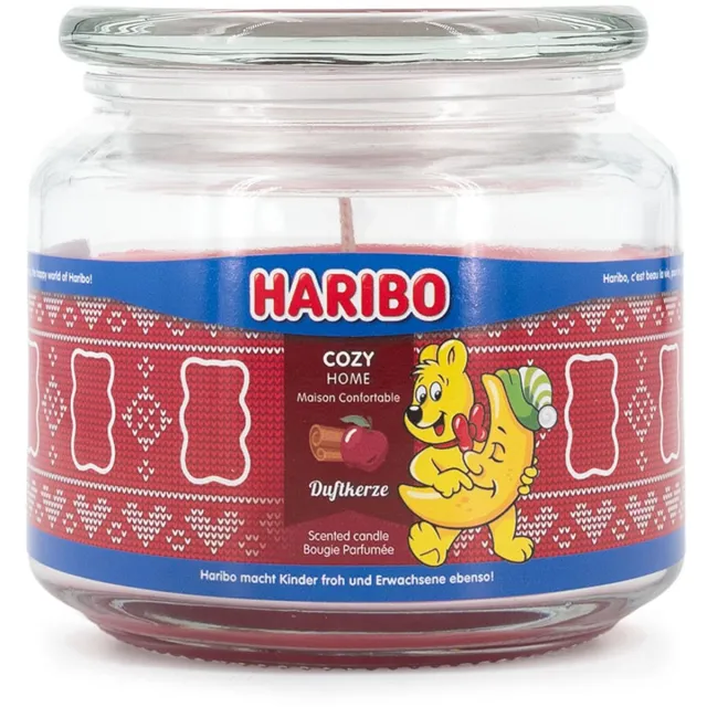 Haribo Geurkaars - Gezellig huis Donkerrood