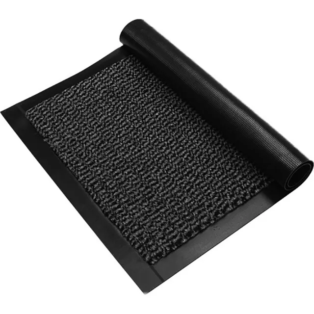 Deurmat groot XXL Grijs - 90x400cm - voor binnen - 4 zijden afwerking - JYG ENTER