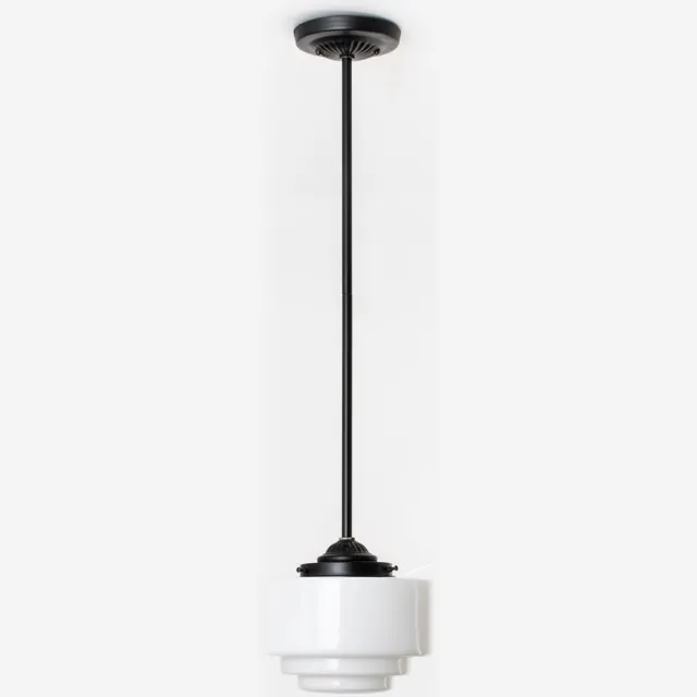 Coloured by Art Hanglamp Getrapt Ø 20 Moonlight - Art Deco Trade Zwart