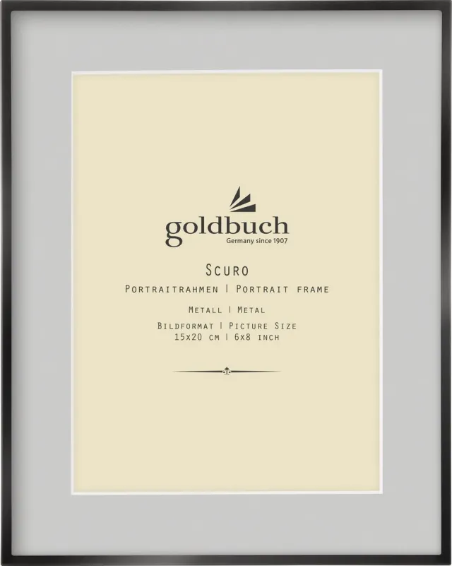 Goldbuch Fotolijst Scuro - Zwart - 15x20 cm