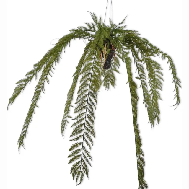 Silk-ka Kunstplant Varen Hang-Zijde Groen 119 cm