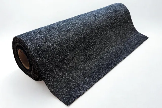 123deurmatten.nl Weekmakervrije droogloopmat - Zwart - 100x120cm - 6mm - 100% katoen - Deurmat binnen - Schoonloopmat - Duurzaam - Voor binnen - Anti-slip rug - Geschikt voor PVC- en vinyl vloeren - DIY op maat te snijden