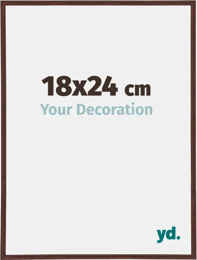 yd. Your Decoration - Fotolijst 18x24 cm - Kunststof - Bruin - Annecy