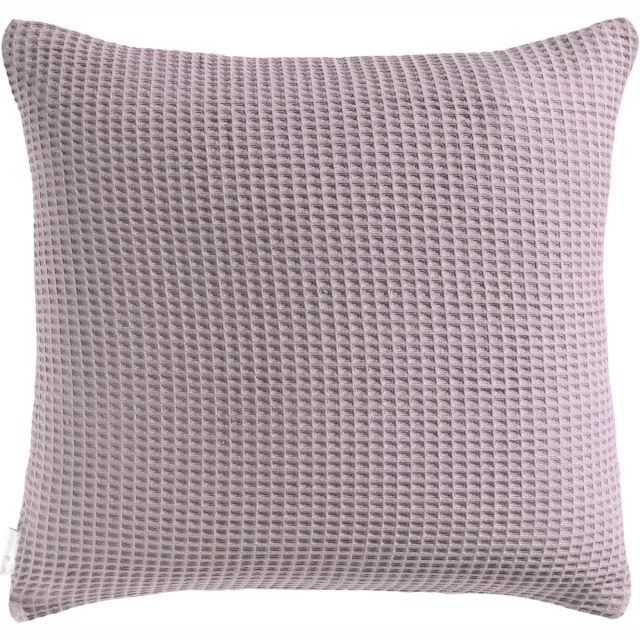 Heckettlane Kussensloop Wafel Quail Lilac - 100% Katoen- 60x70 Pale Lilac