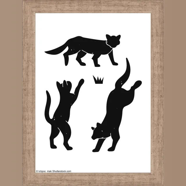 Walther Liv - Houten lijst - Fotoformaat 13x18 cm - Kunstglas - Grijs