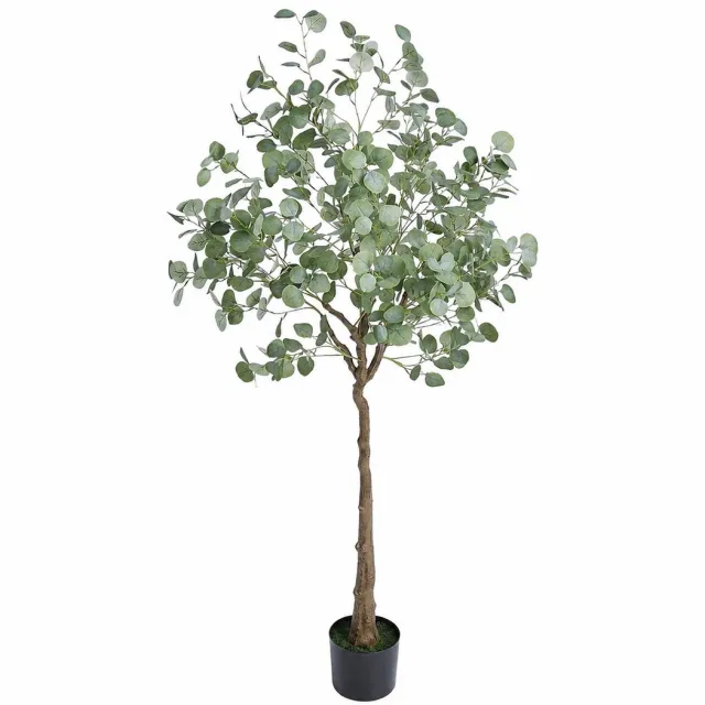 Sello! kunst olijfboom – kunstplant – nep plant – levensecht – flexibele ontwerp – duurzaam – onderhoudsvriendelijk – 180cm groen