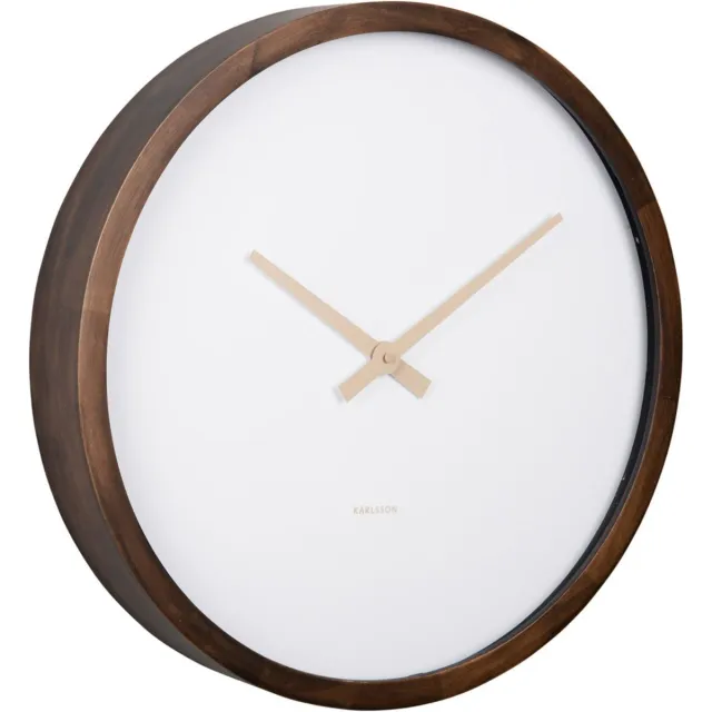 Karlsson Wandklok Ancho Large - Bruin - Ø50cm - Wandklok Modern
