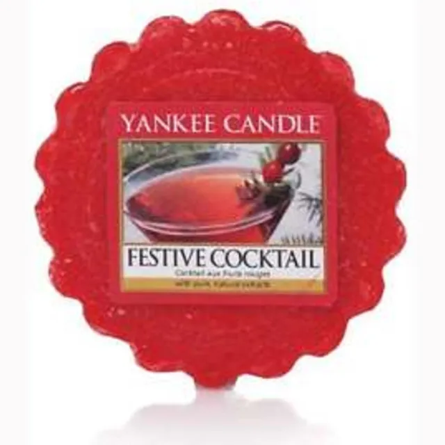 Yankee Candle Festive Cocktail Tart rood