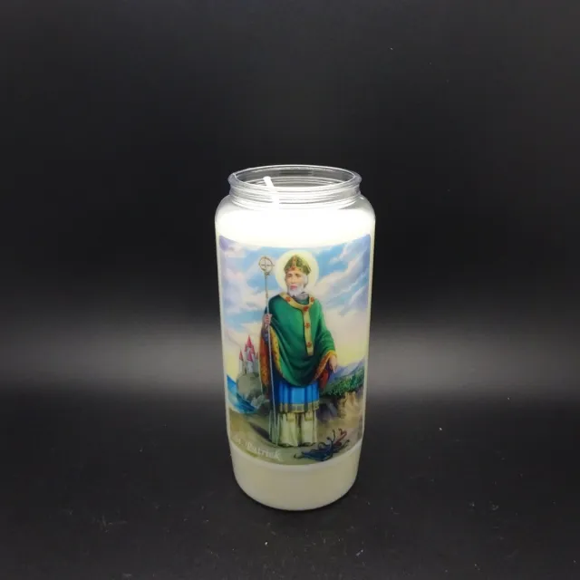 Partijhandel RODO Noveenkaars Heilige Man 015 - 6 dagen brander (5 stuks) wit